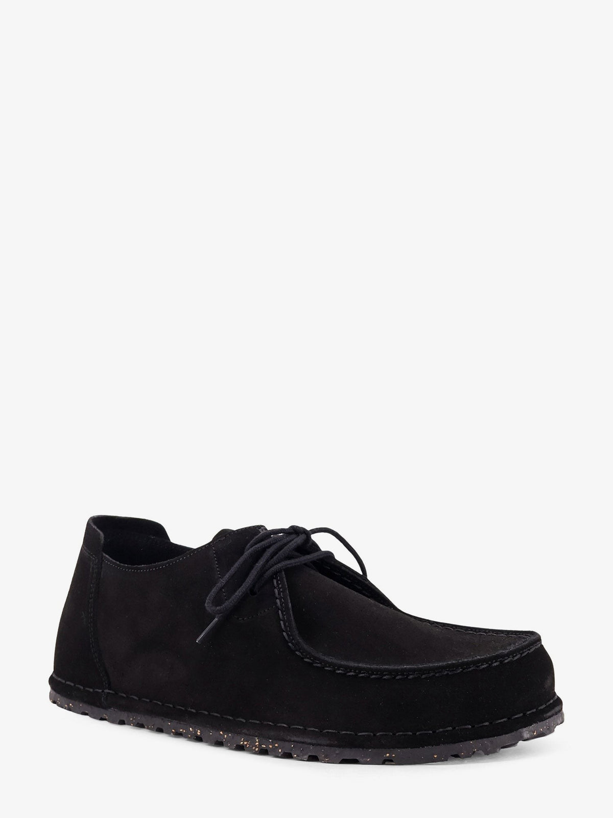 Suede lace-up
