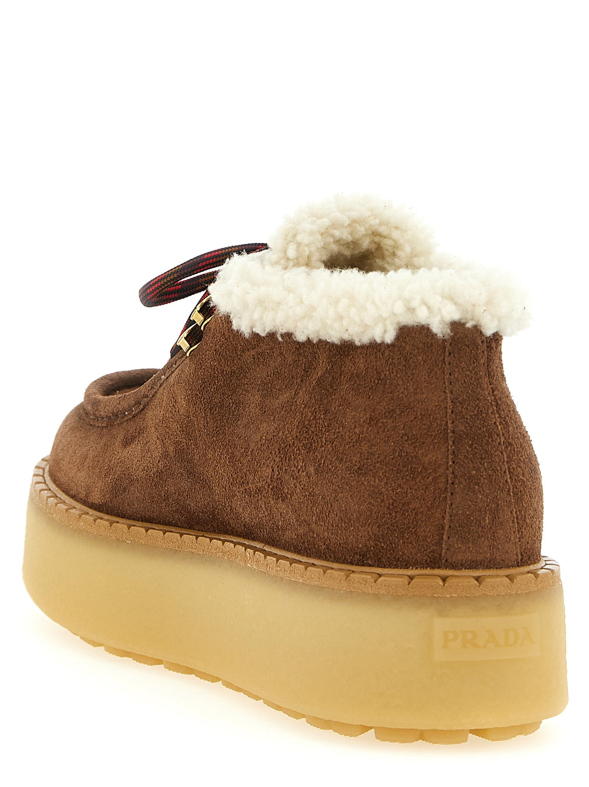 Suede lace ups
