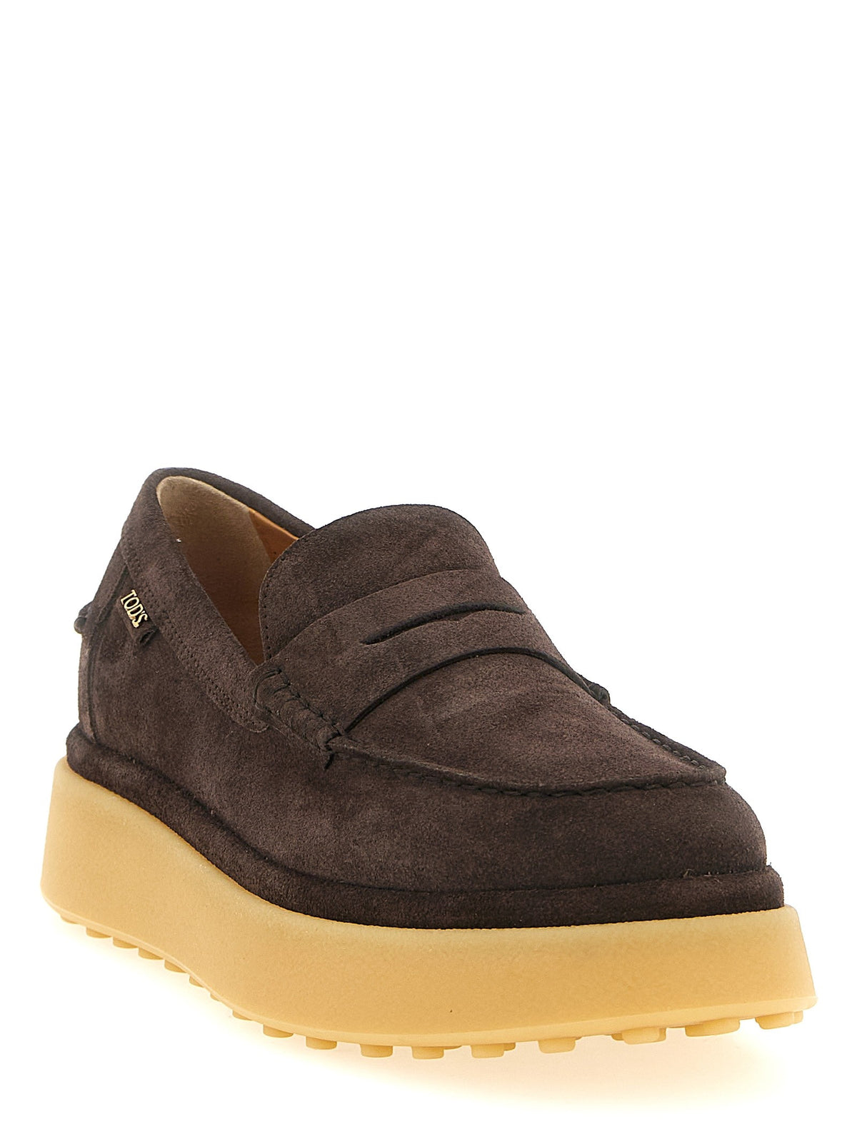 Suede loafers
