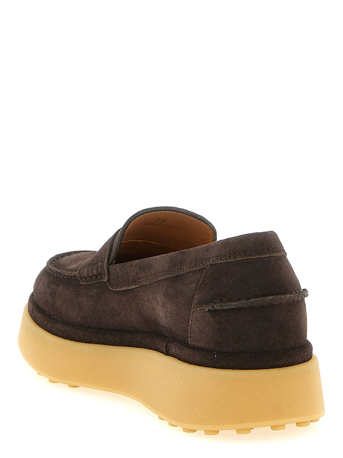 Suede loafers