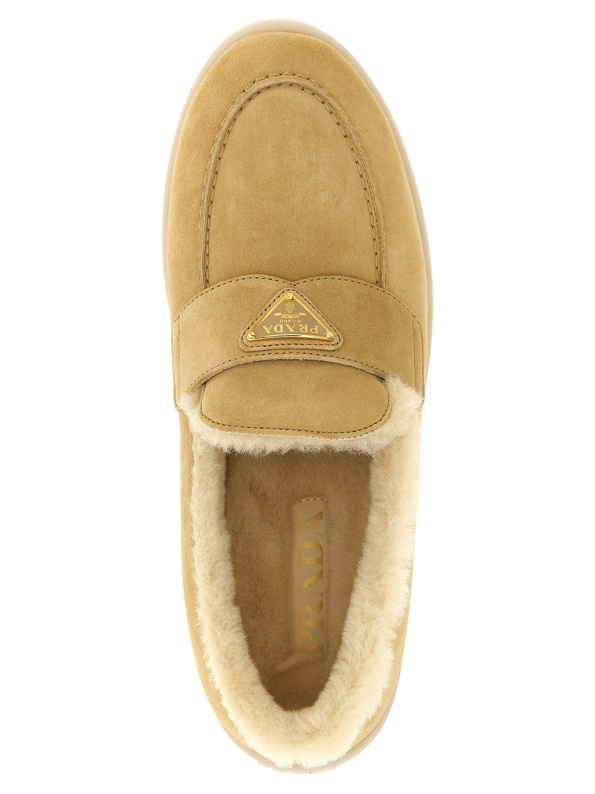 Suede loafers