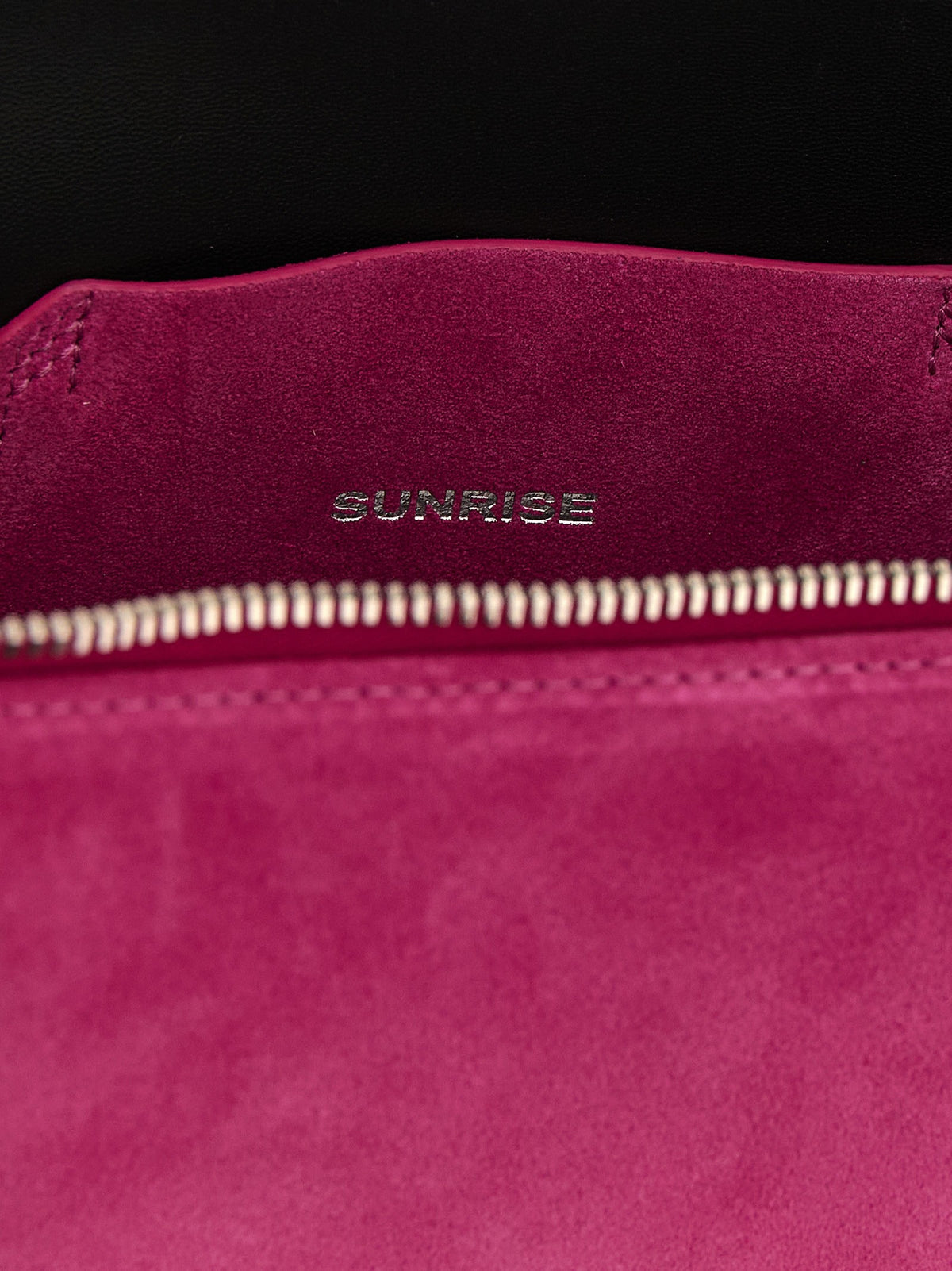 'Sunrise' fuchsia shoulder bag