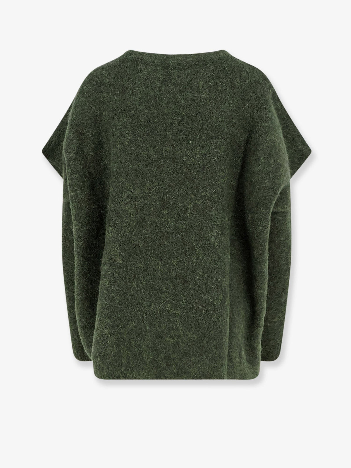 Sweater with detachable sleeves