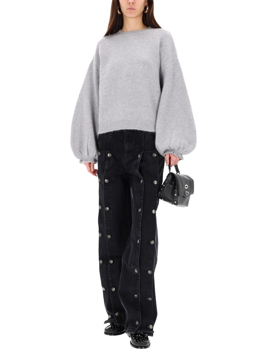 SWEATER WITH WIDE SLEEVES