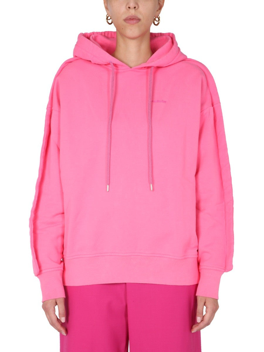 SWEATSHIRT WITH EMBROIDERED LOGO