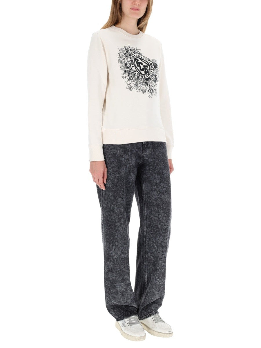 SWEATSHIRT WITH EMBROIDERY