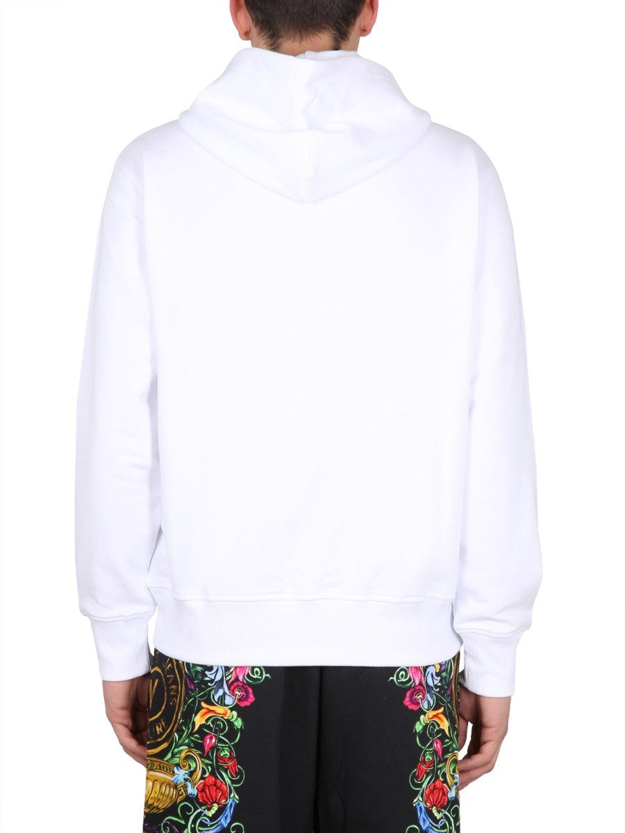 SWEATSHIRT WITH LOGO PRINT