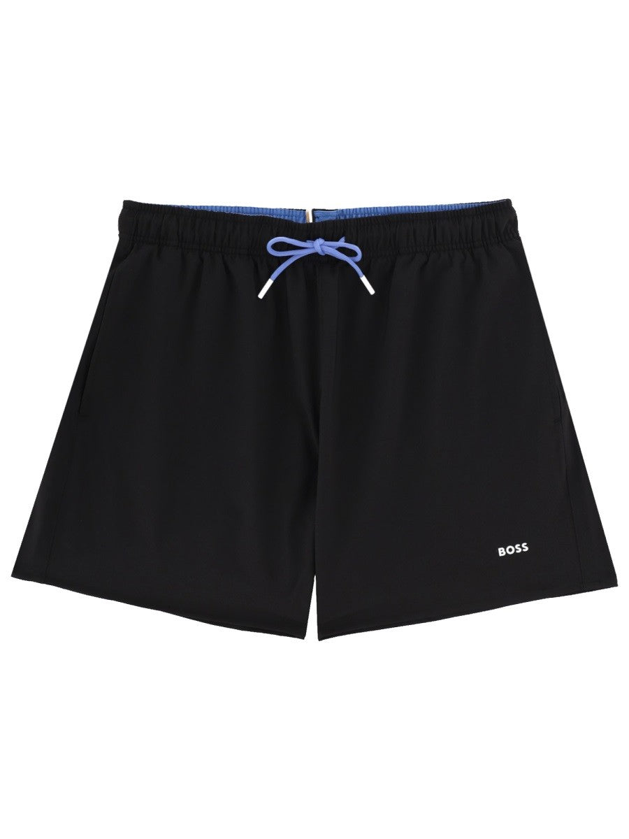 SWIMSUIT WITH LOGO