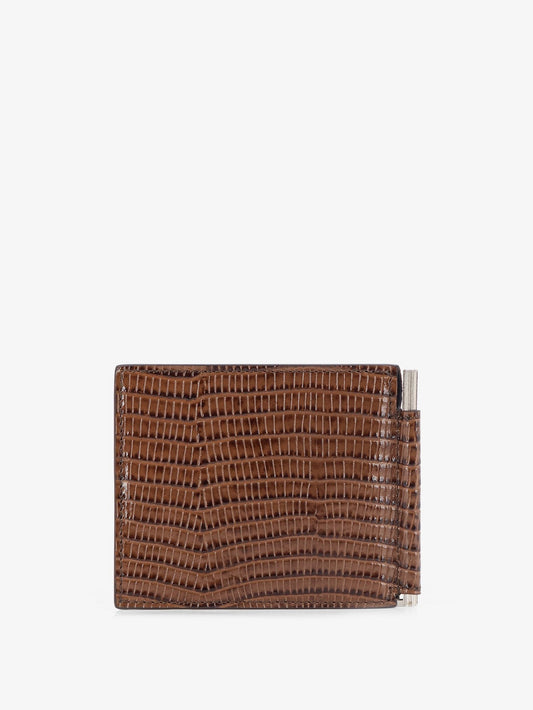 T-Line Money Clip Leather Wallet