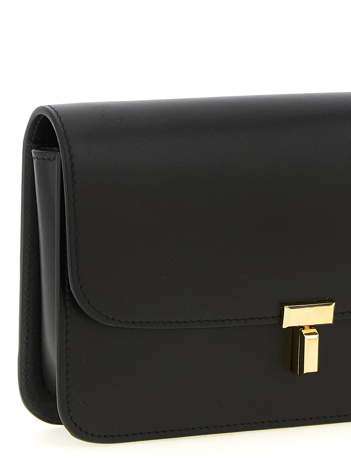 T-Lock leather crossbody bag