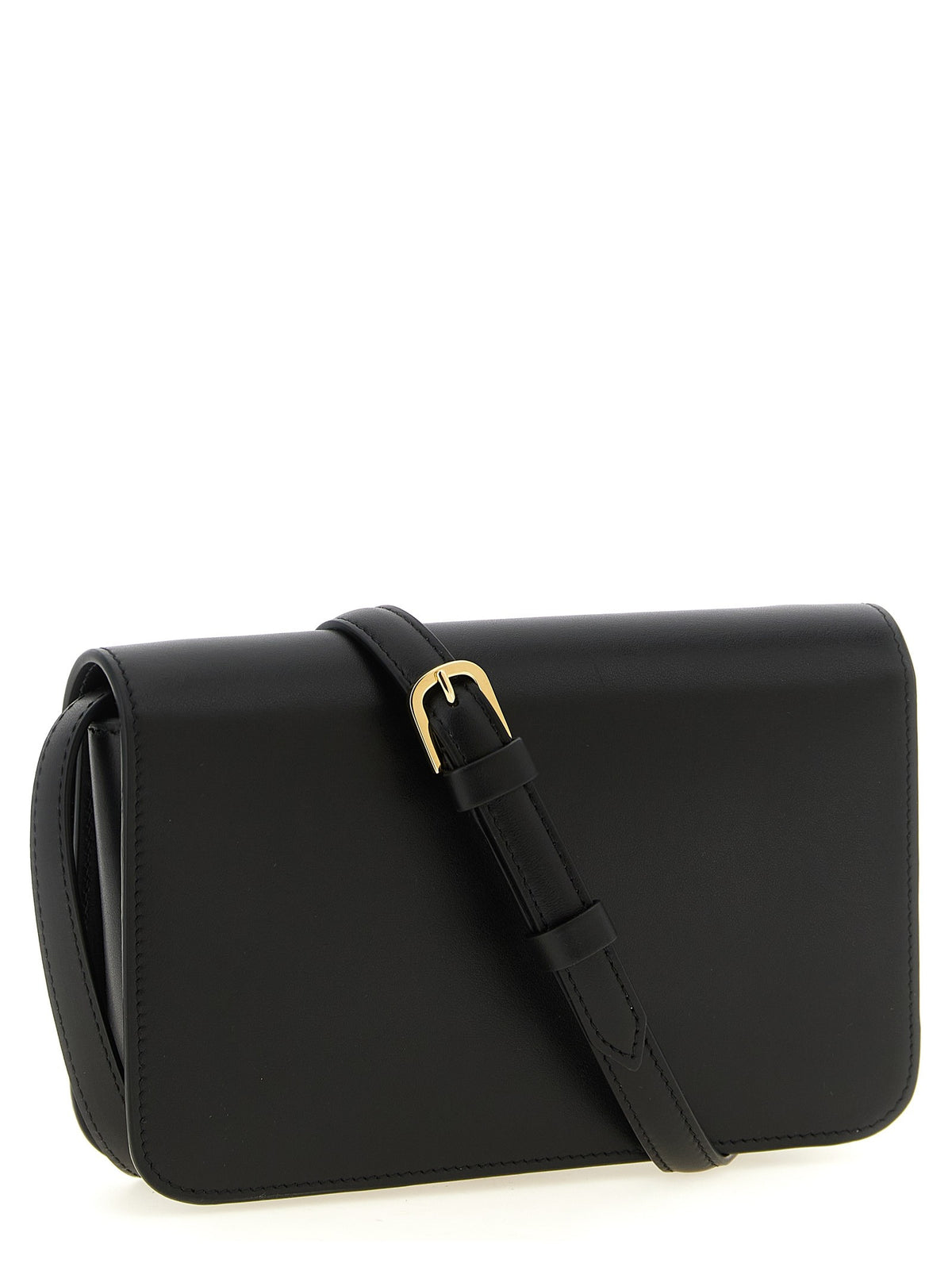 T-Lock leather crossbody bag