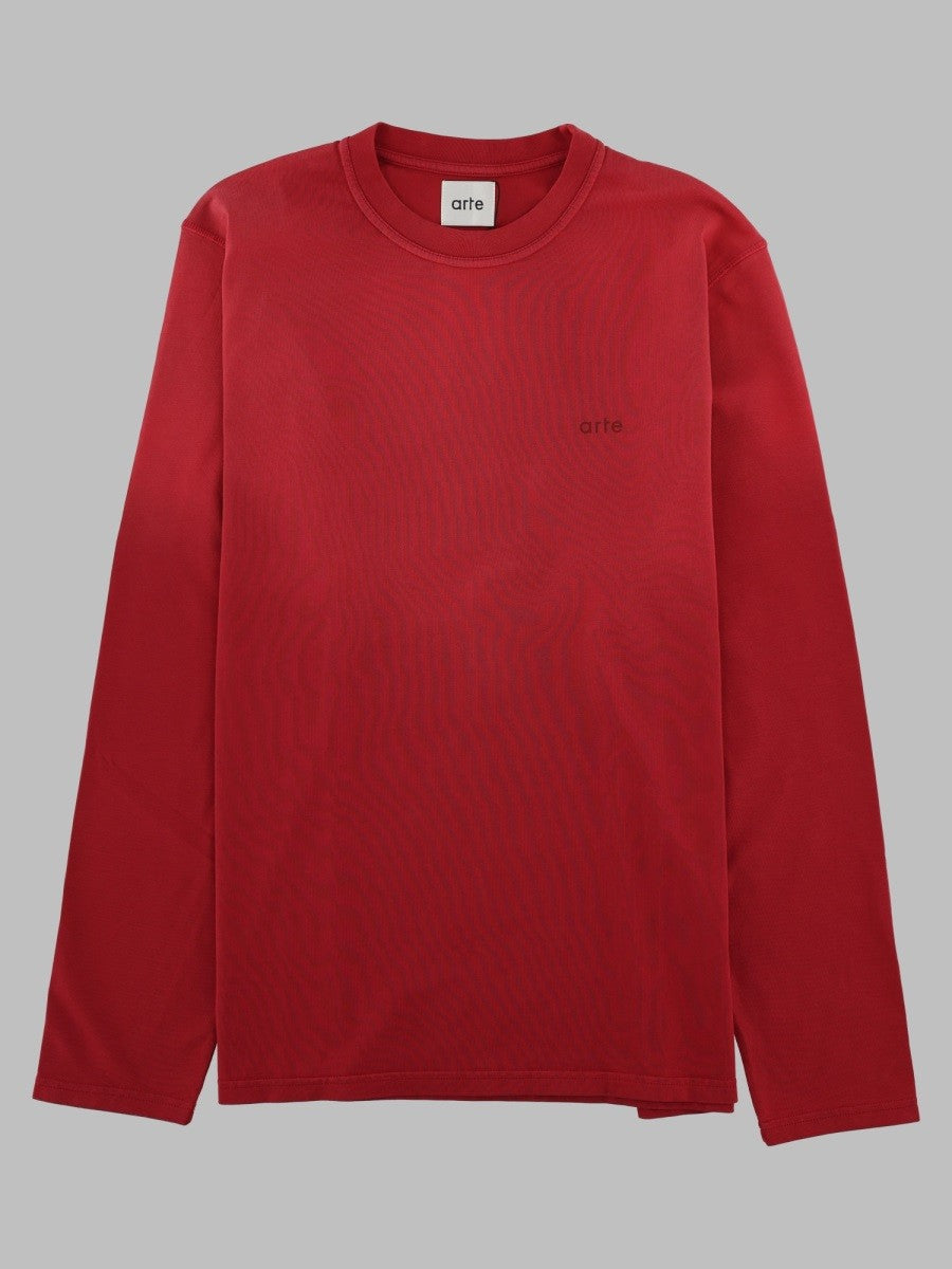 T-Shirt a Manica Lunga Con Logo