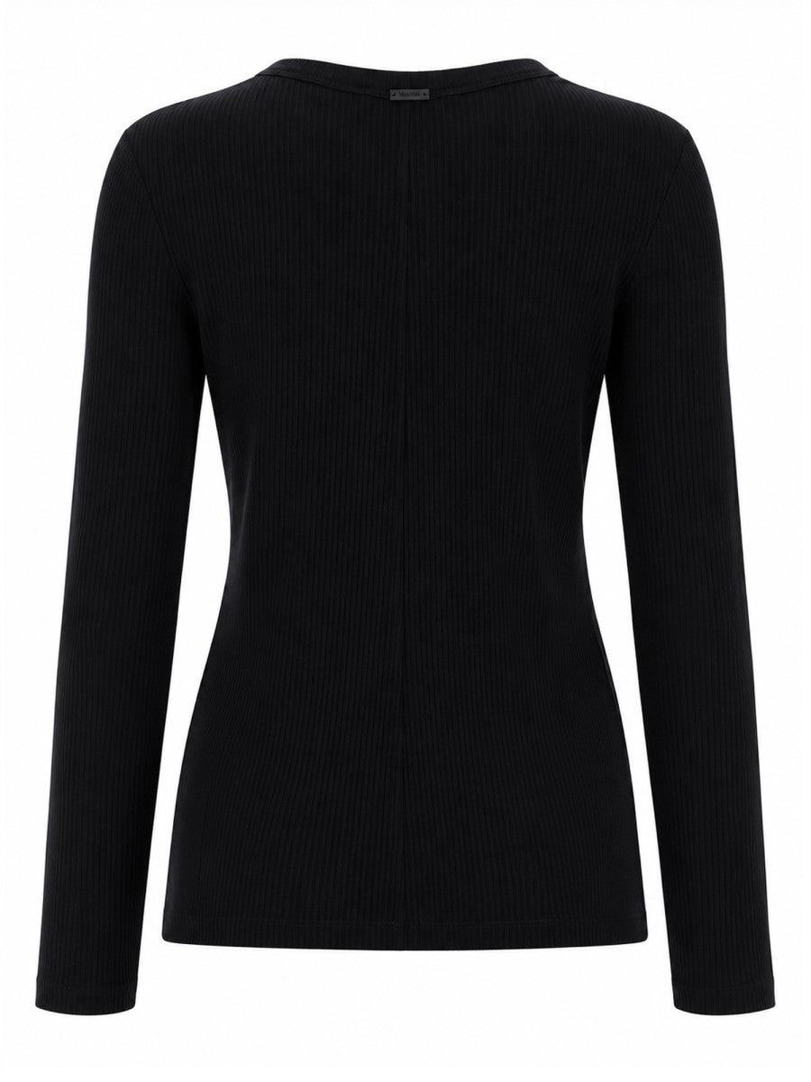 T-SHIRT A MANICHE LUNGHE IN JERSEY