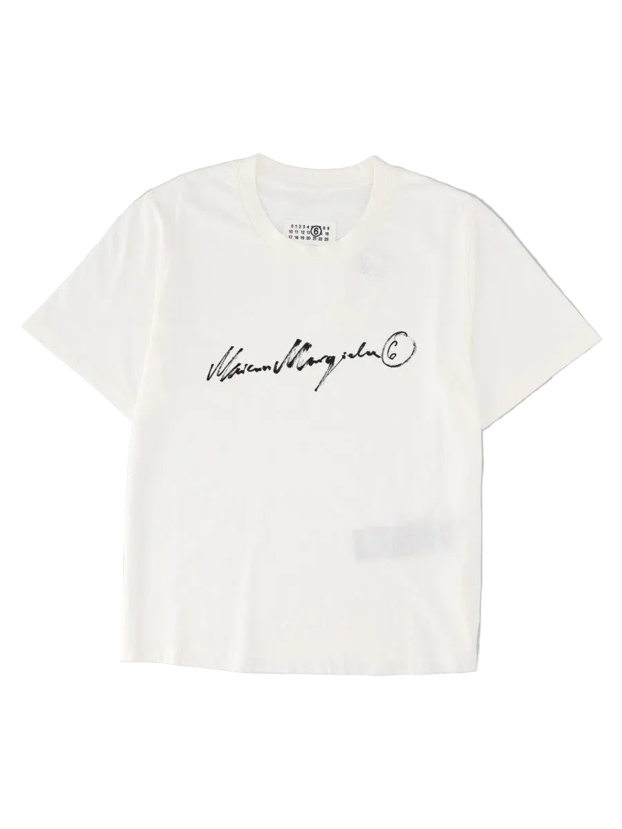 t-shirt con logo