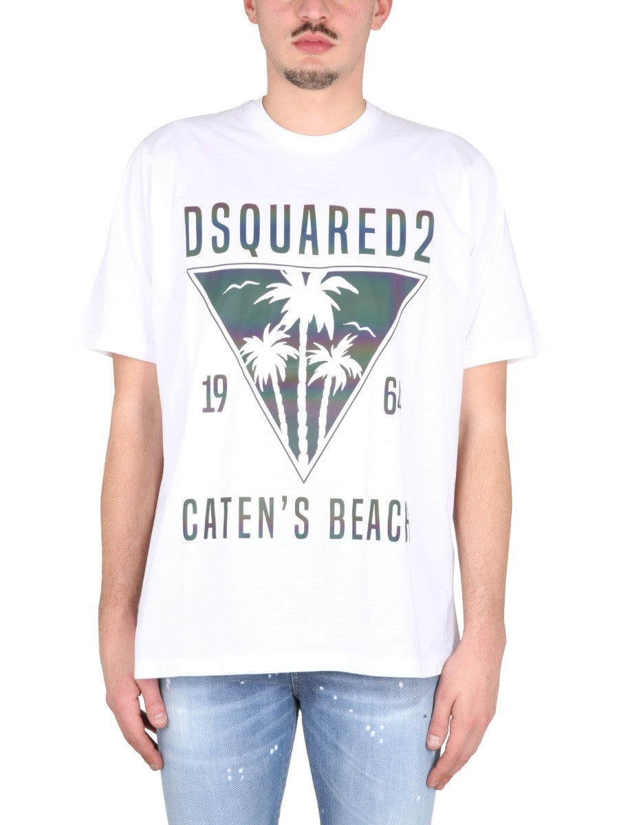 تي شيرت D2 CATEN'S BEACH