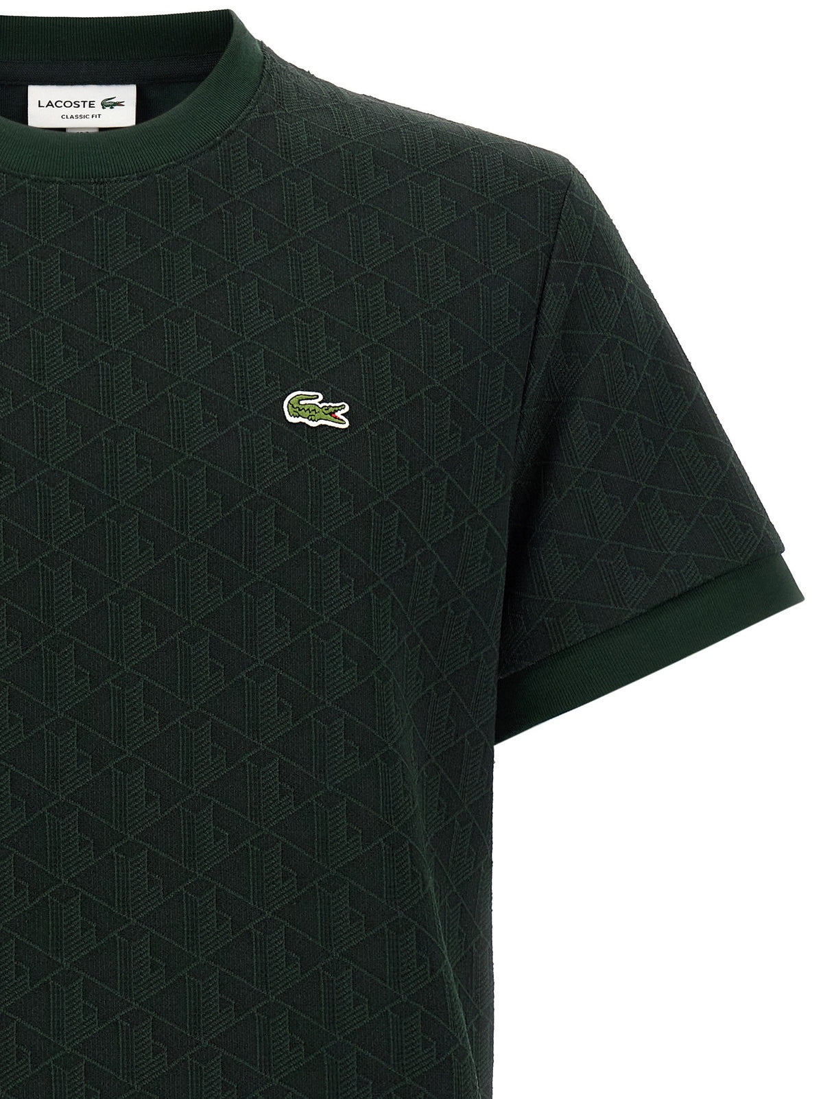 T-Shirt in Jacquard Monogram