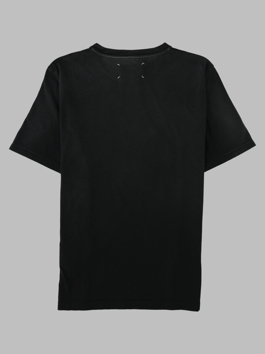 T-Shirt In Jersey Di Cotone Con Inserti Tonali