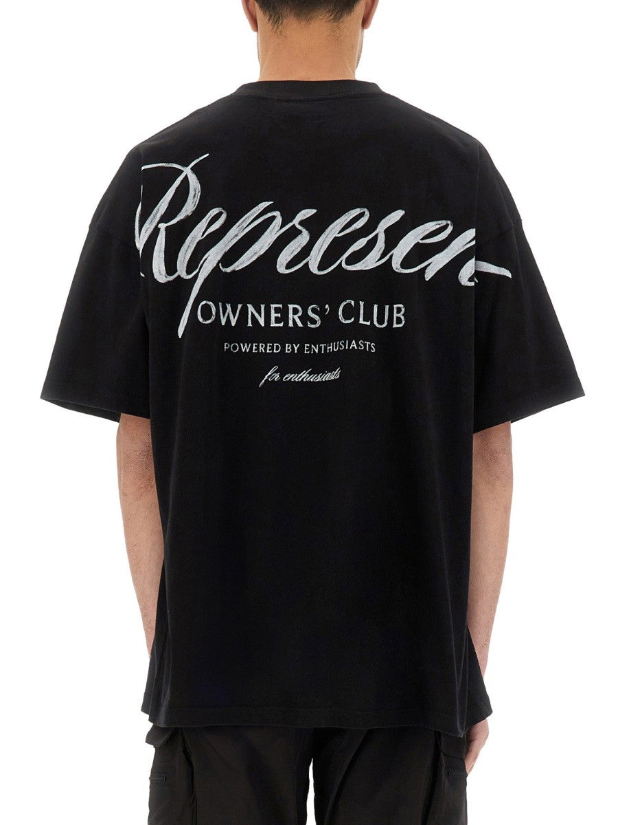 T-SHIRT "REPRESENT OWNERS CLUB SCRIPT"