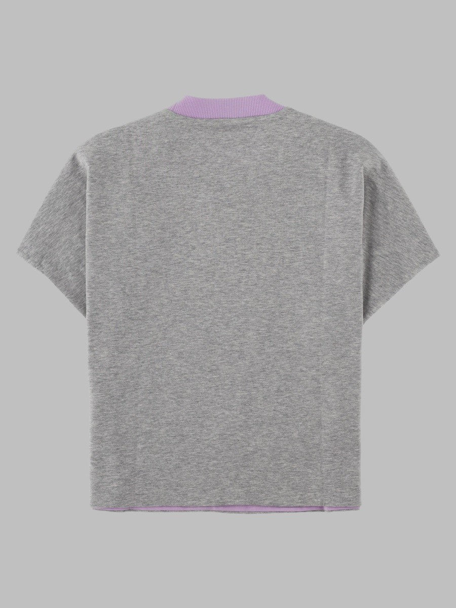 T-Shirt Reversibile Con Logo