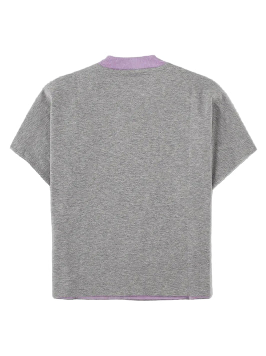 T-Shirt Reversibile Con Logo