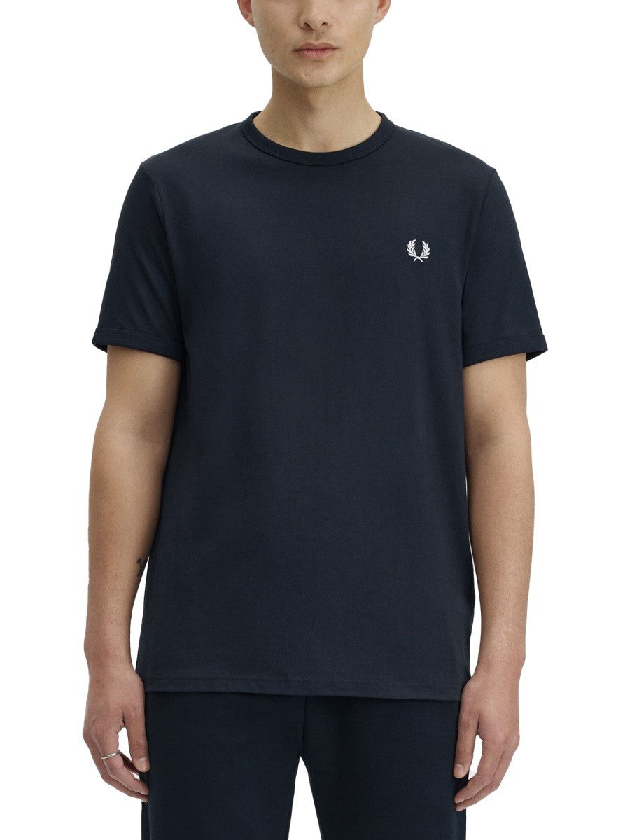 T-SHIRT "RINGER" CON LOGO