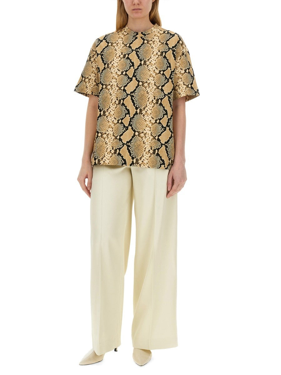 T-SHIRT WITH ANIMAL PATTERN