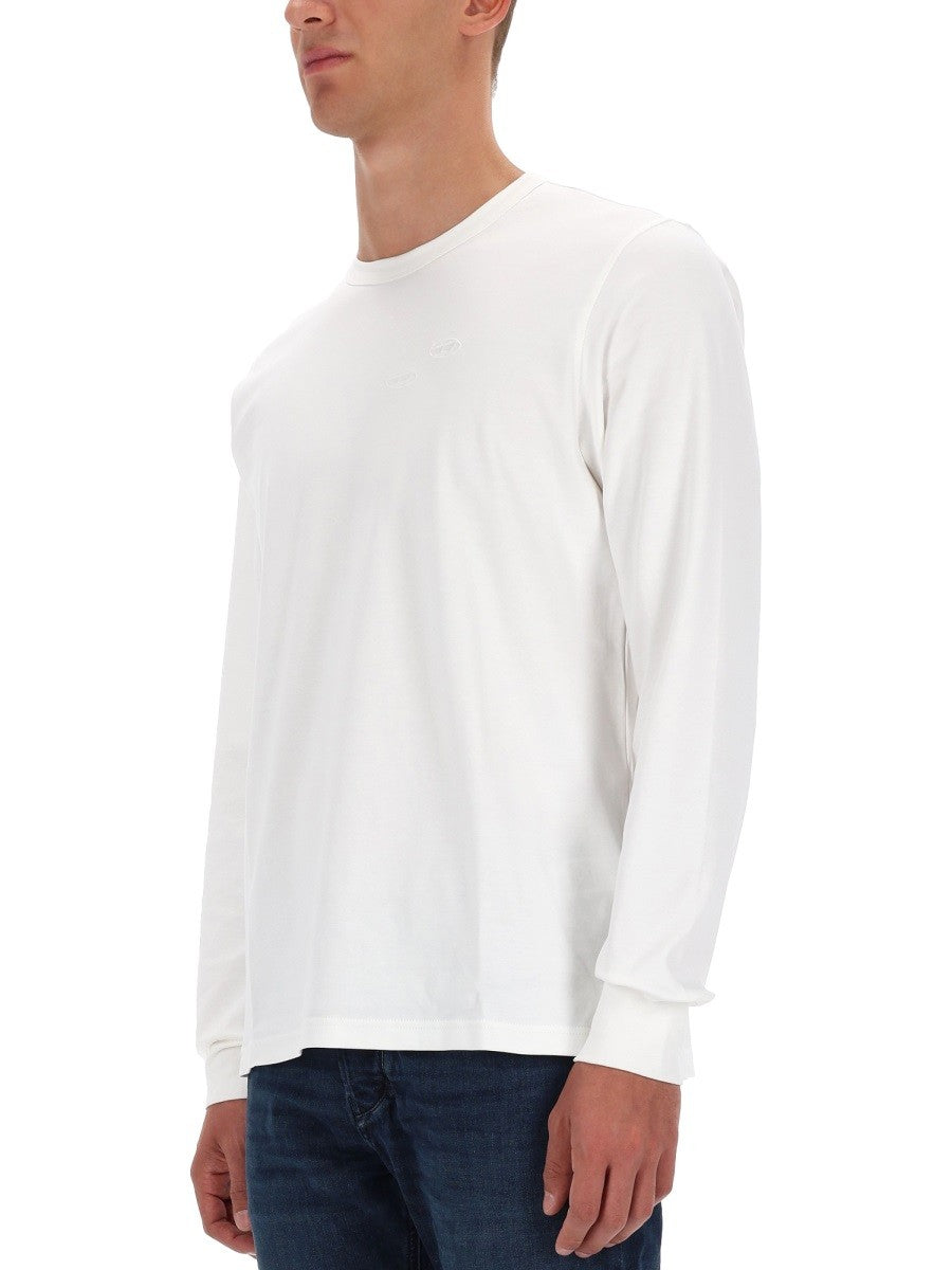 T-SHIRT WITH EMBROIDERED LOGO