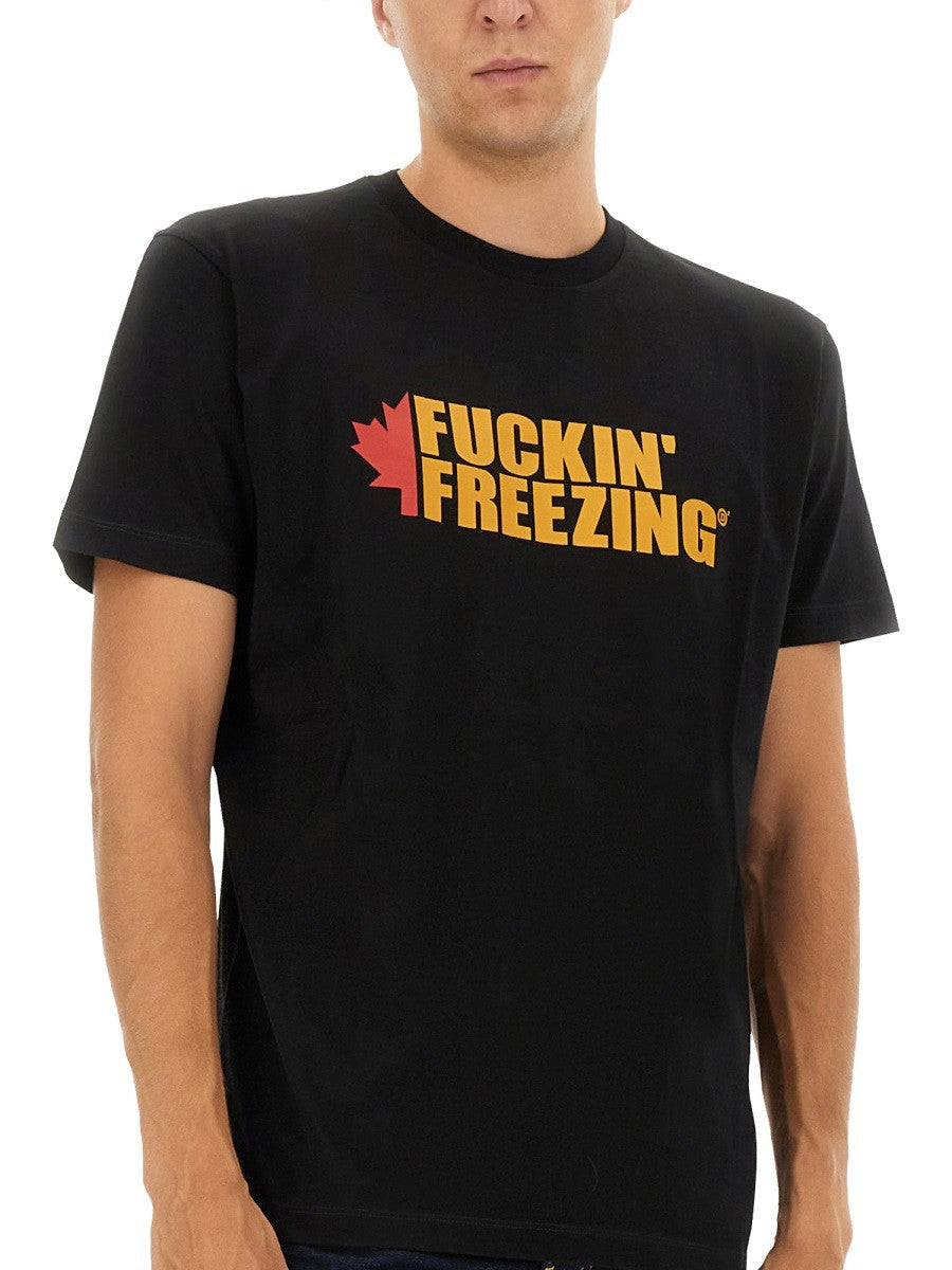 T-SHIRT WITH PRINT