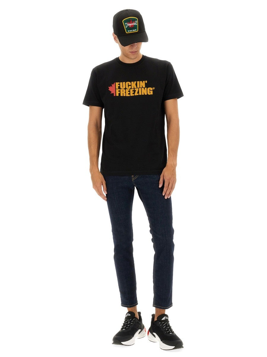 T-SHIRT WITH PRINT