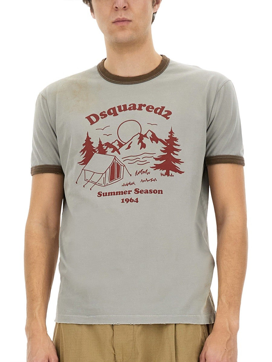 T-SHIRT WITH PRINT