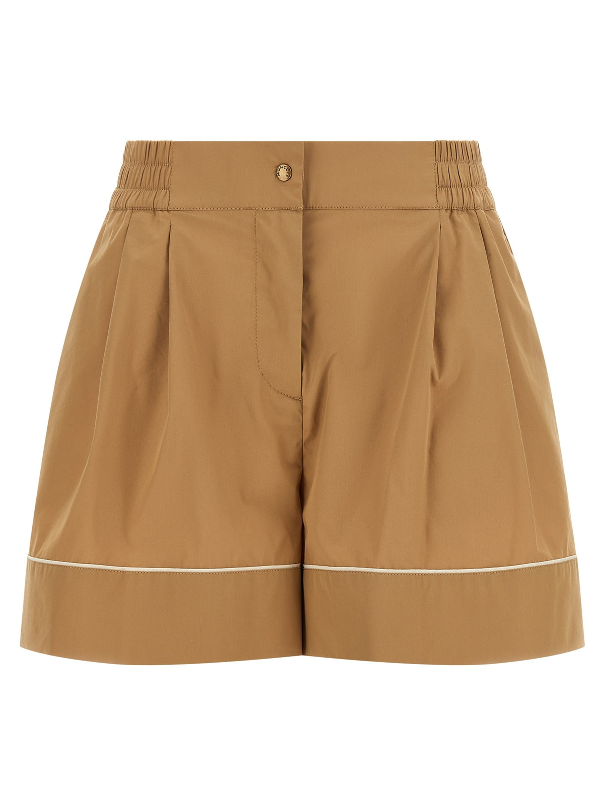 Cotton blend shorts