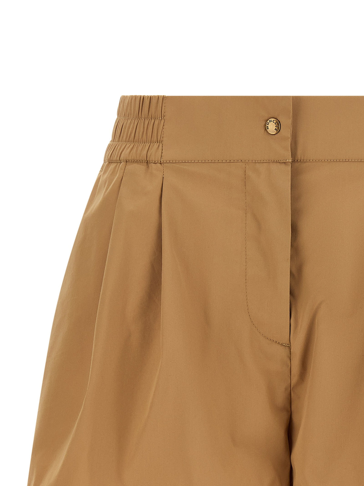 Cotton blend shorts