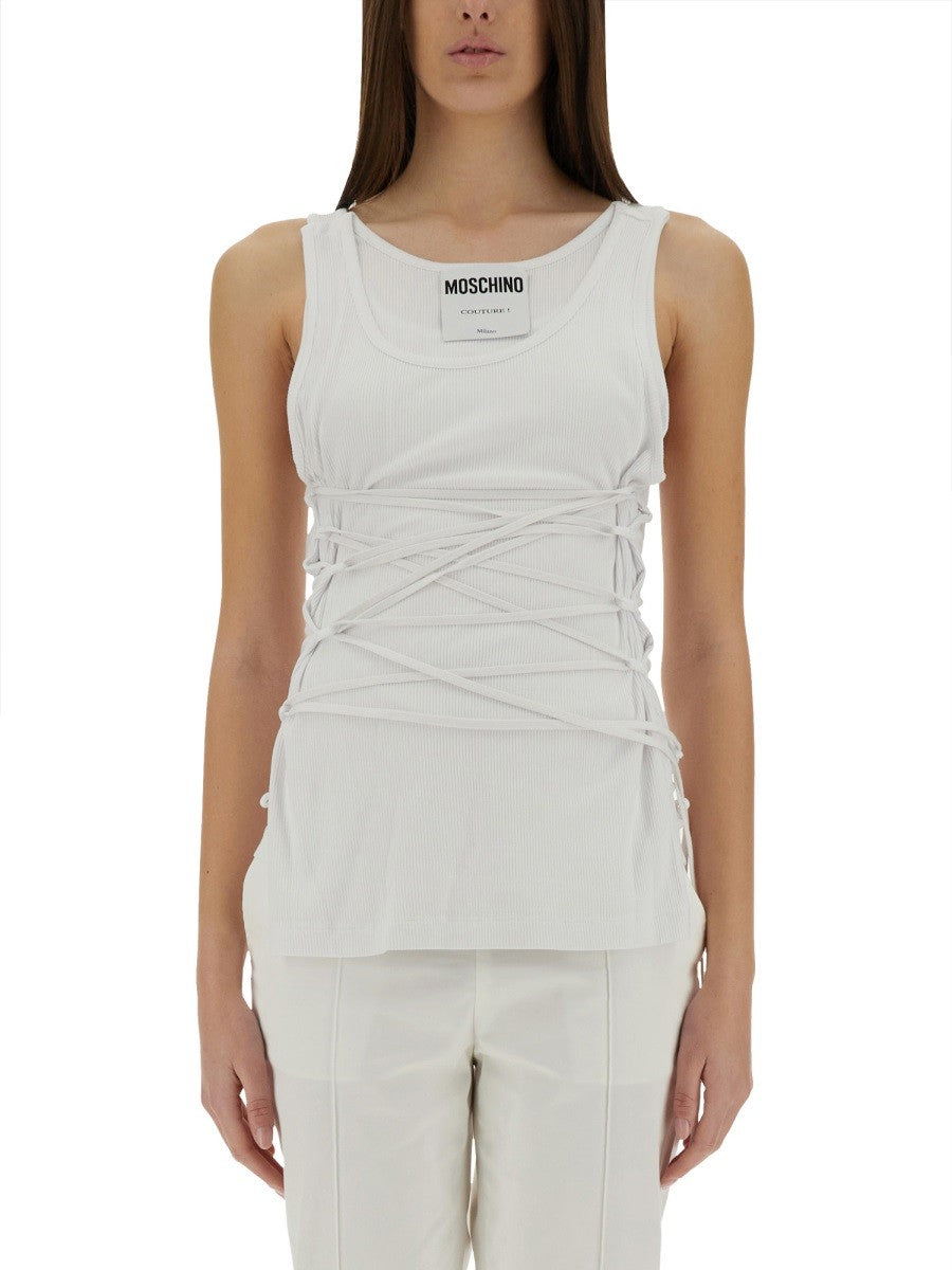 TANK TOP WITH LACES