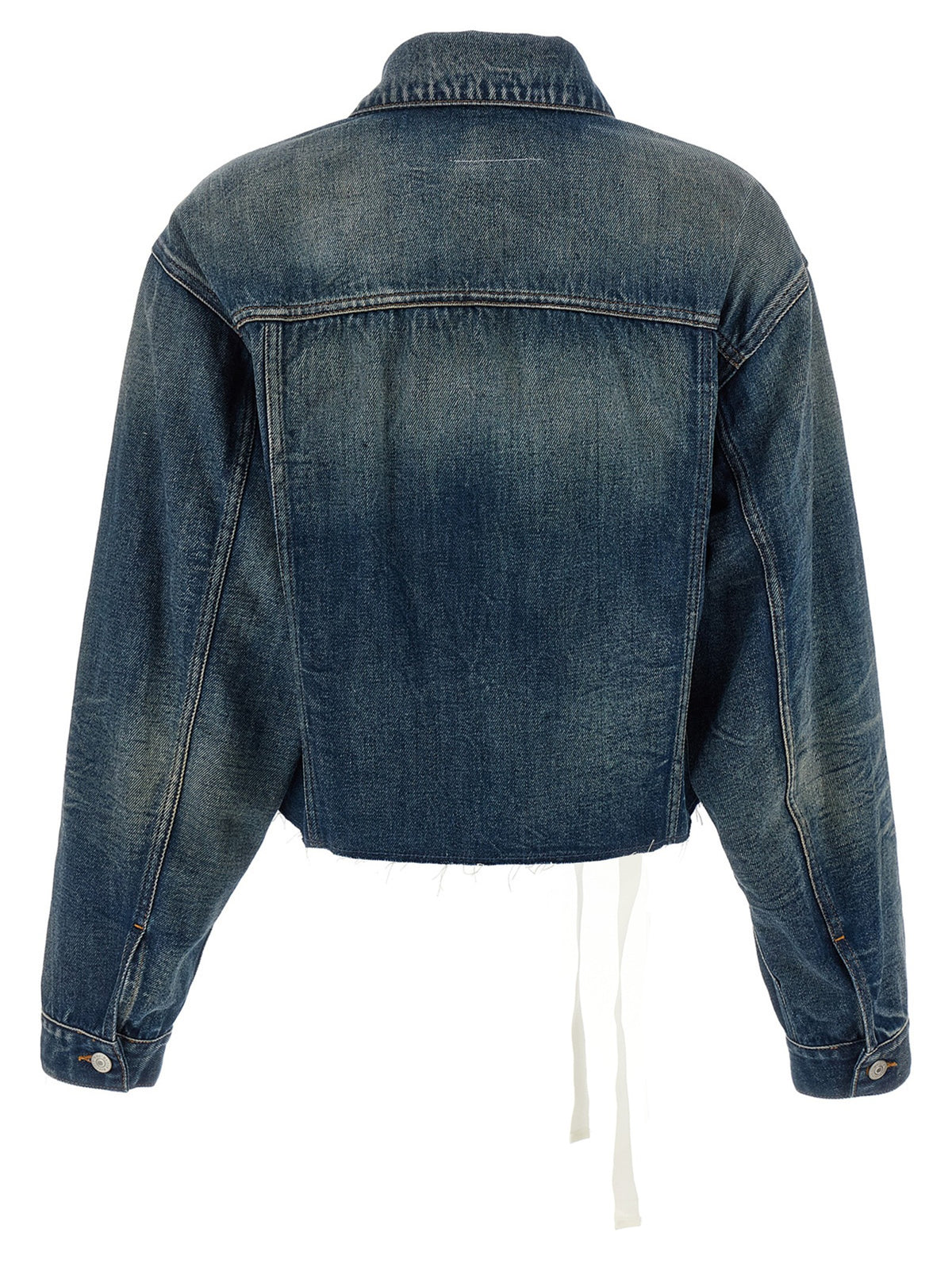 Tape denim jacket