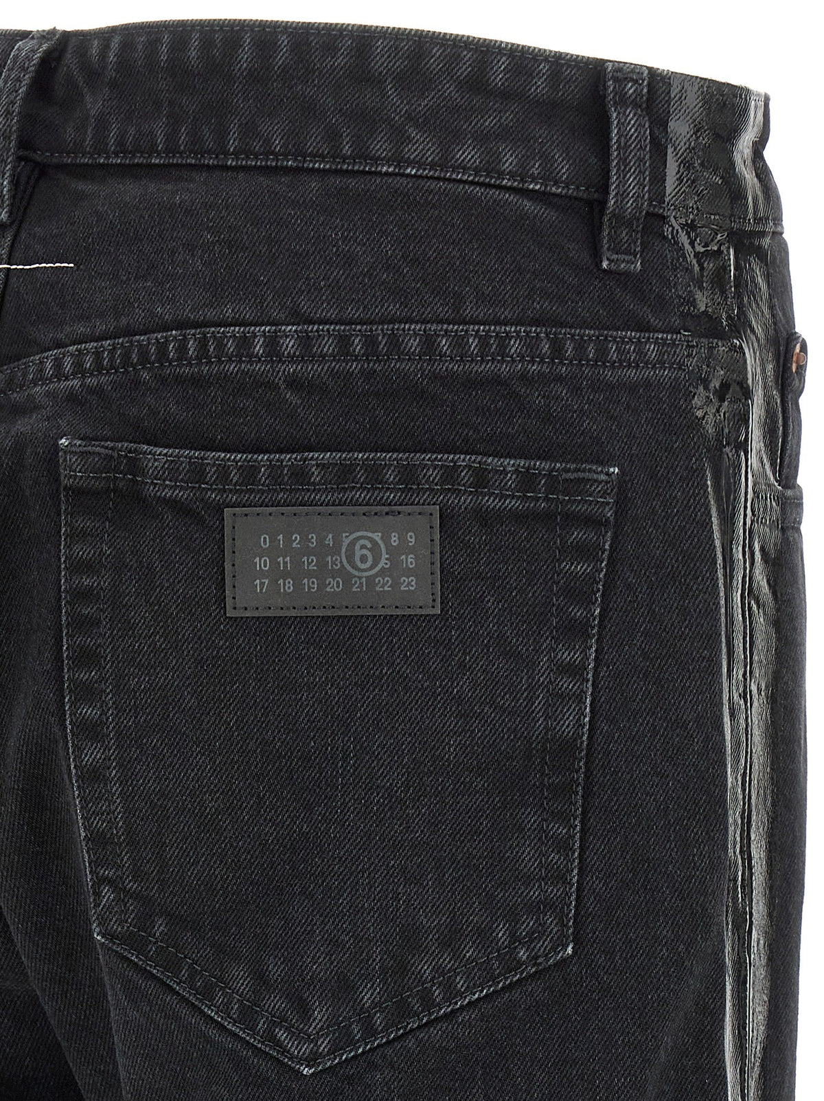 Taped jeans