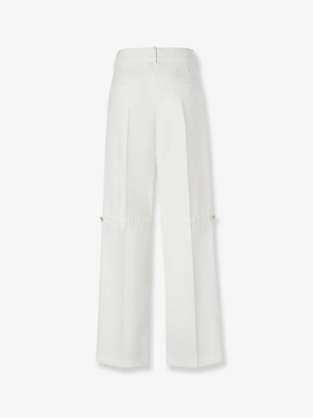 Technical canvas trousers