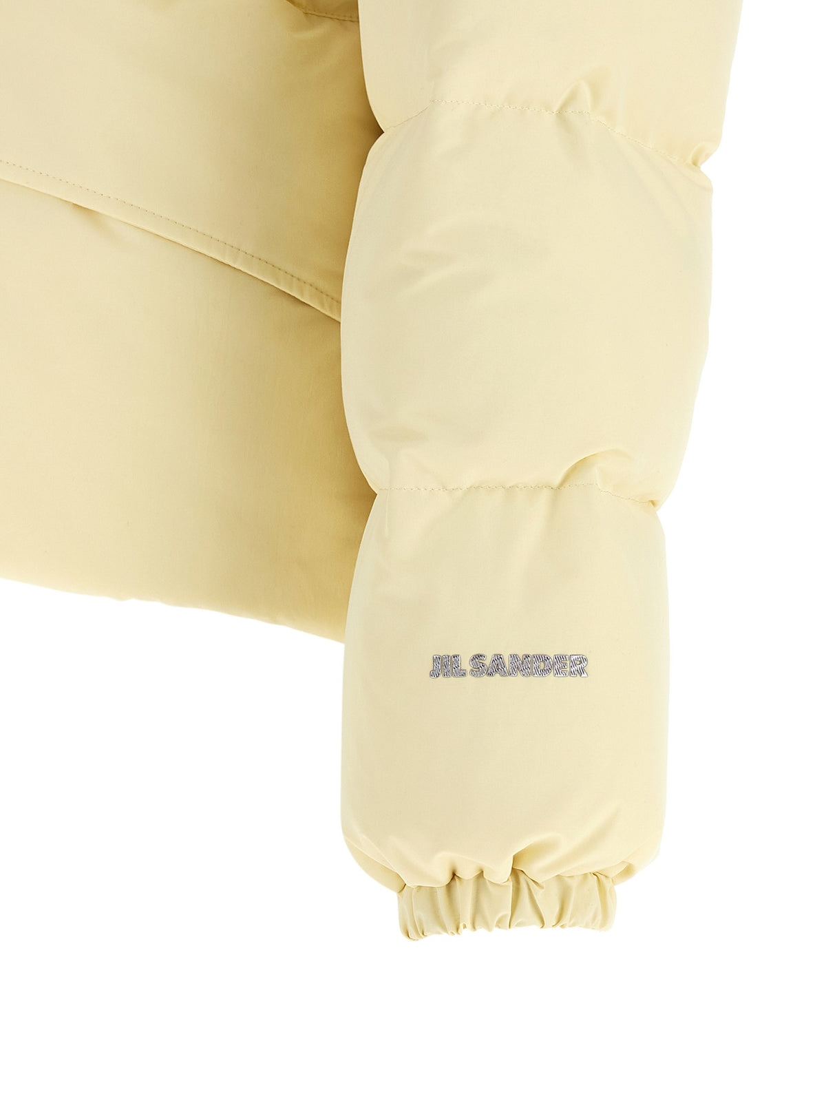 Technical fabric quilted down jacket