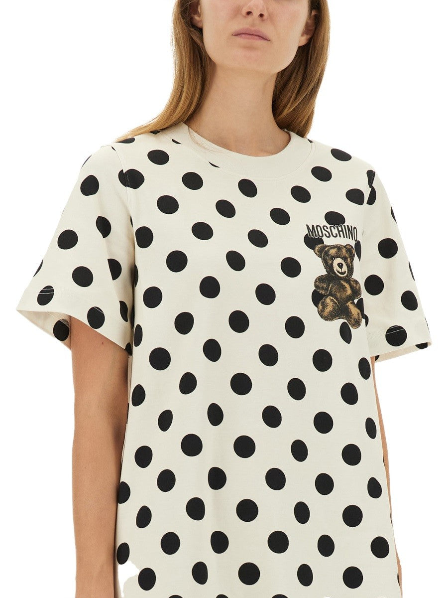 "TEDDY POLKA DOTS" DRESS