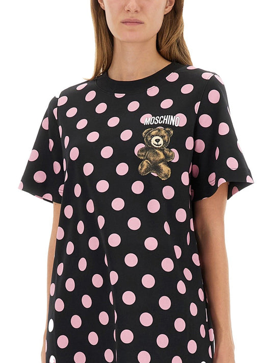 "TEDDY POLKA DOTS" DRESS