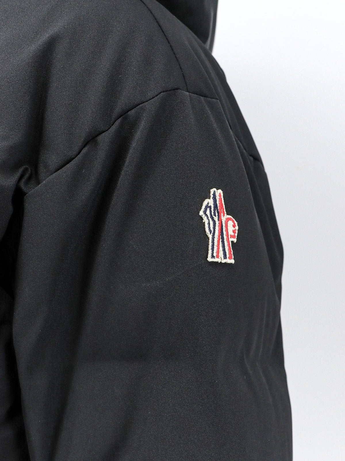 Tolima nylon down jacket with hood