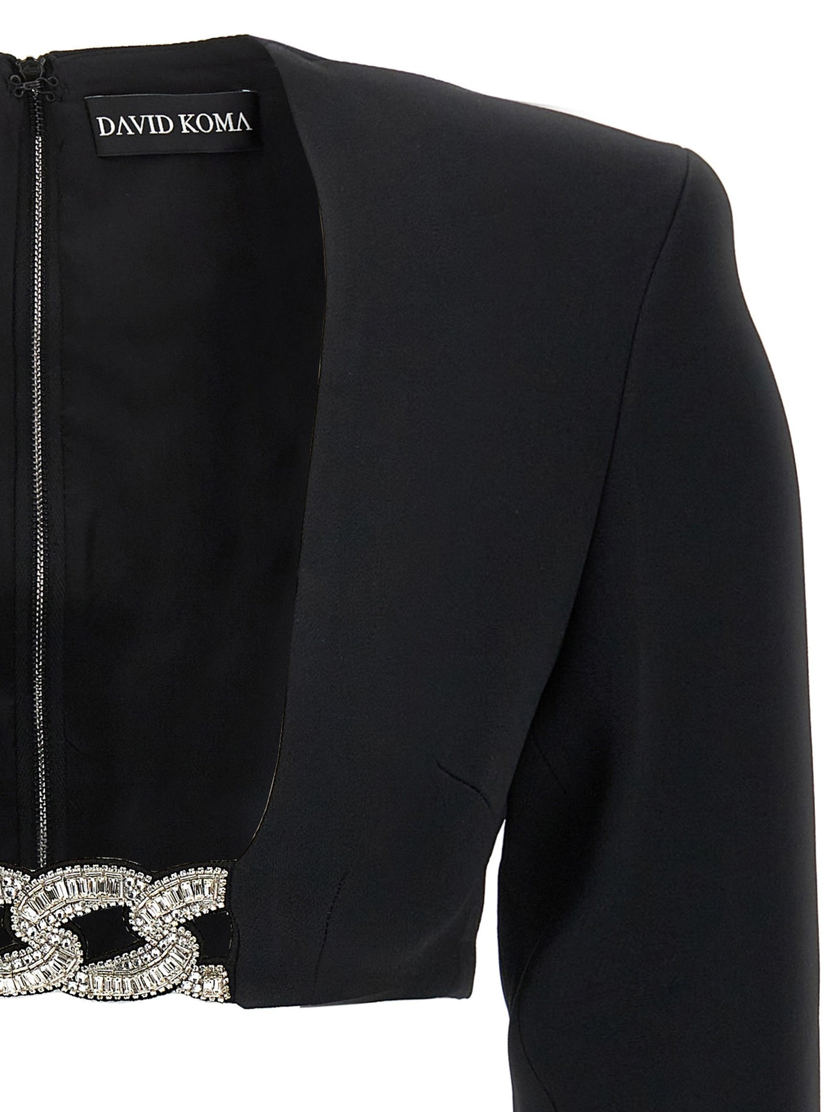 Top '3D Crystsal Chain and Square Neck'