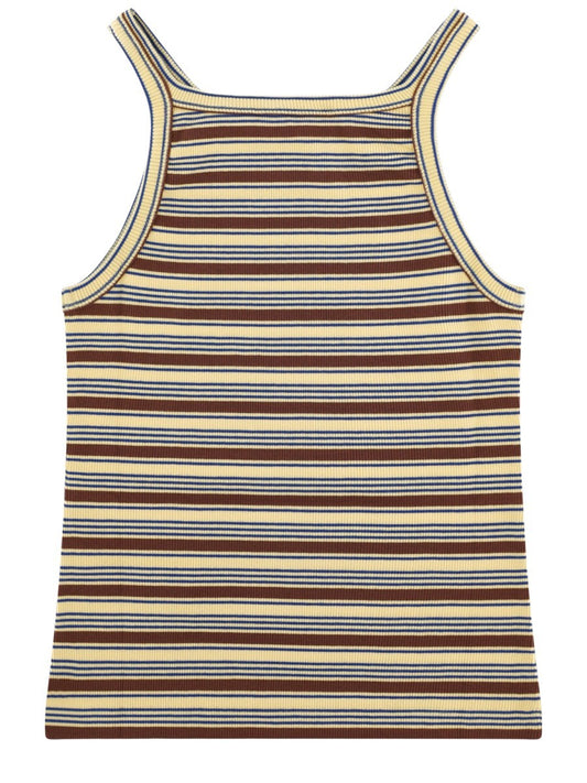 Top in Cotone a Righe