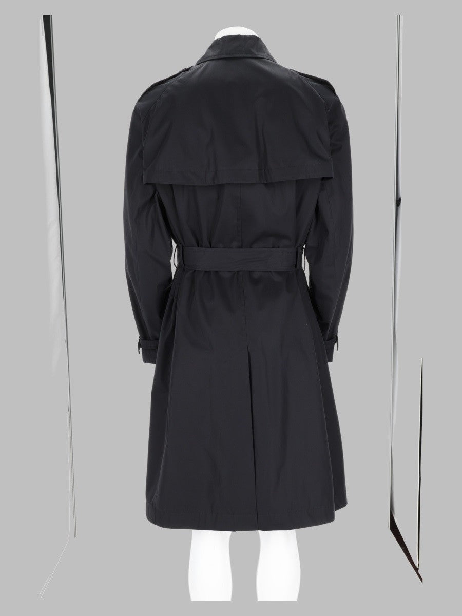 Trench Idrorepellente In Twill Di Cotone
