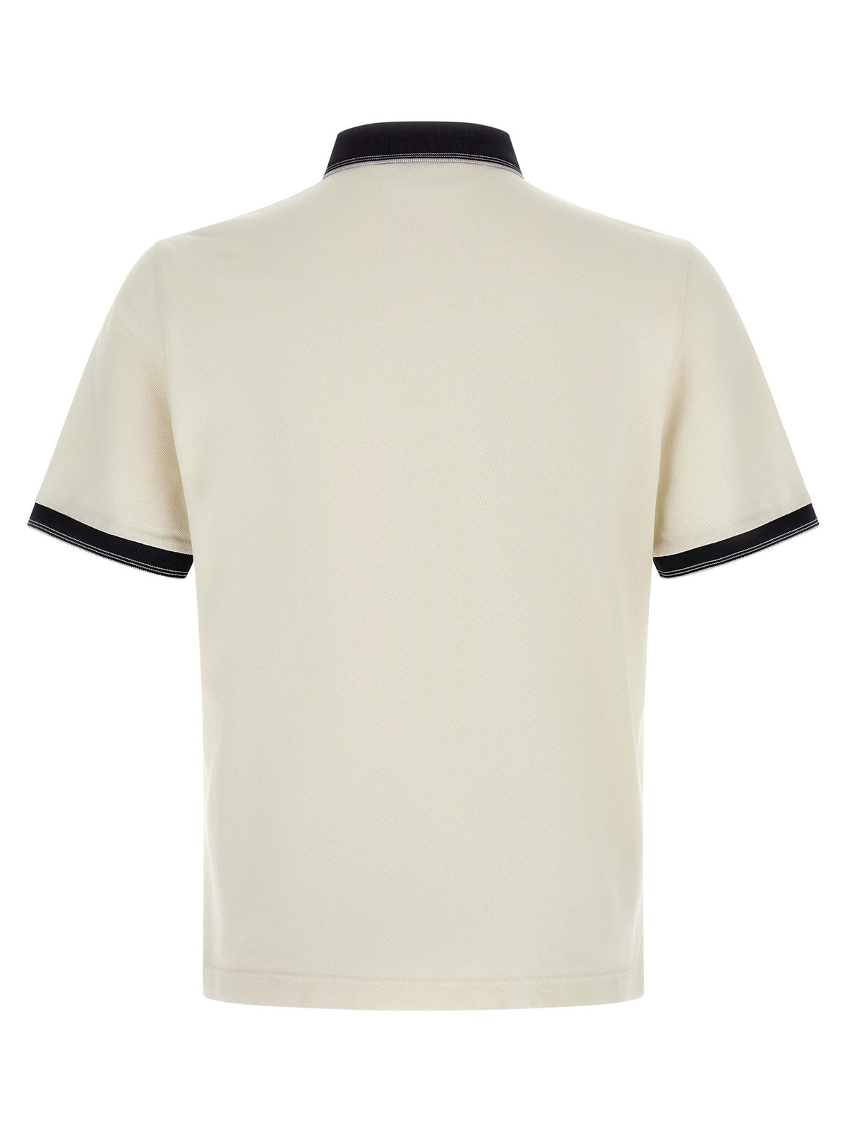 Triangle logo polo shirt