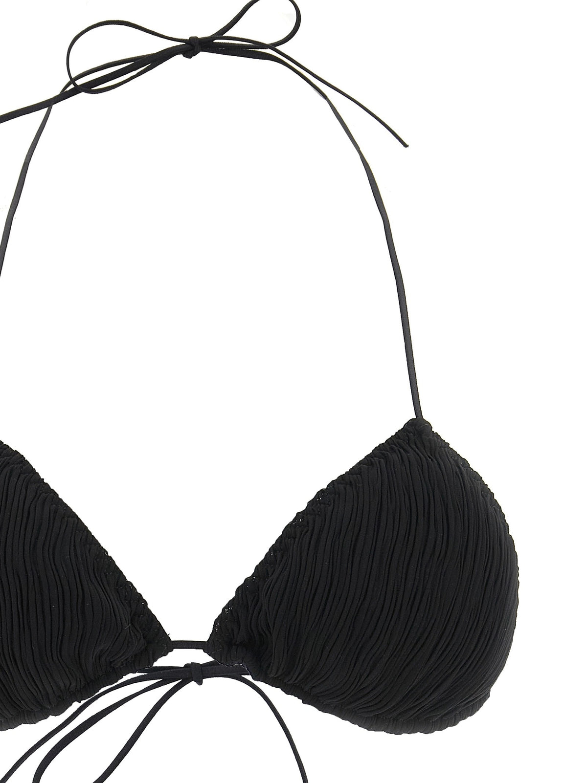 'Triangle Plisse' bikini