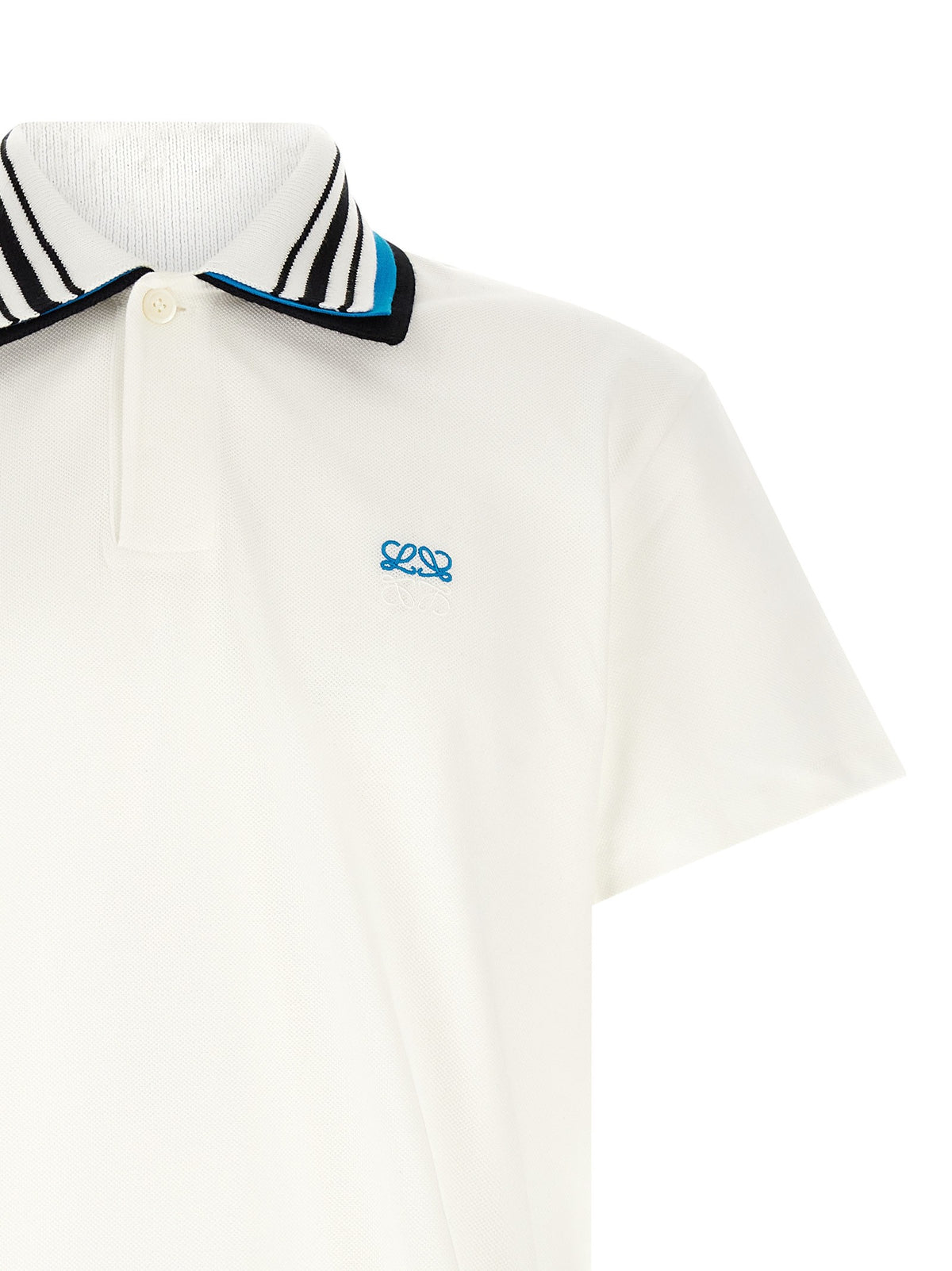 Triple layer collar polo shirt