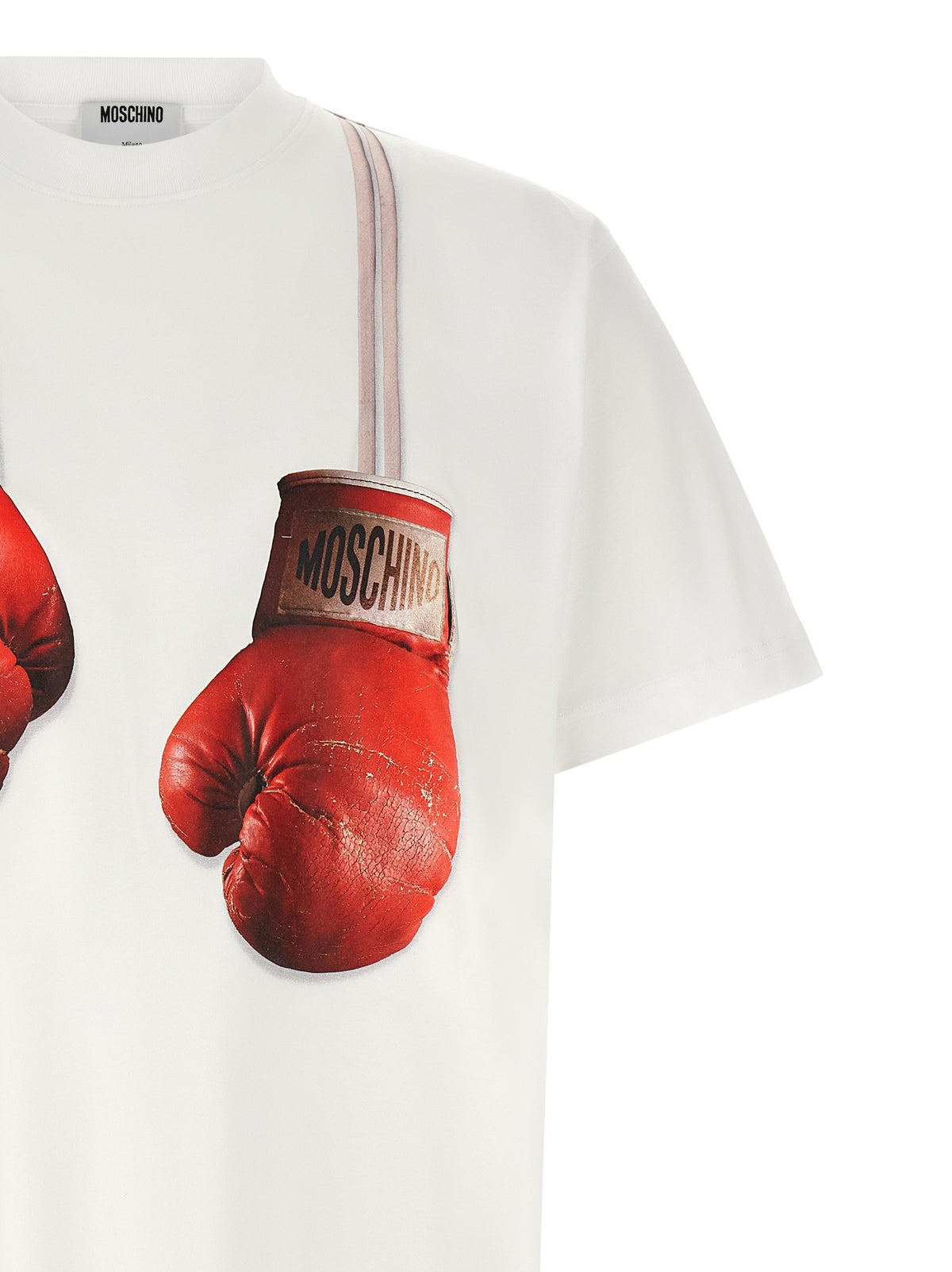Trompe-l'œil print T-shirt