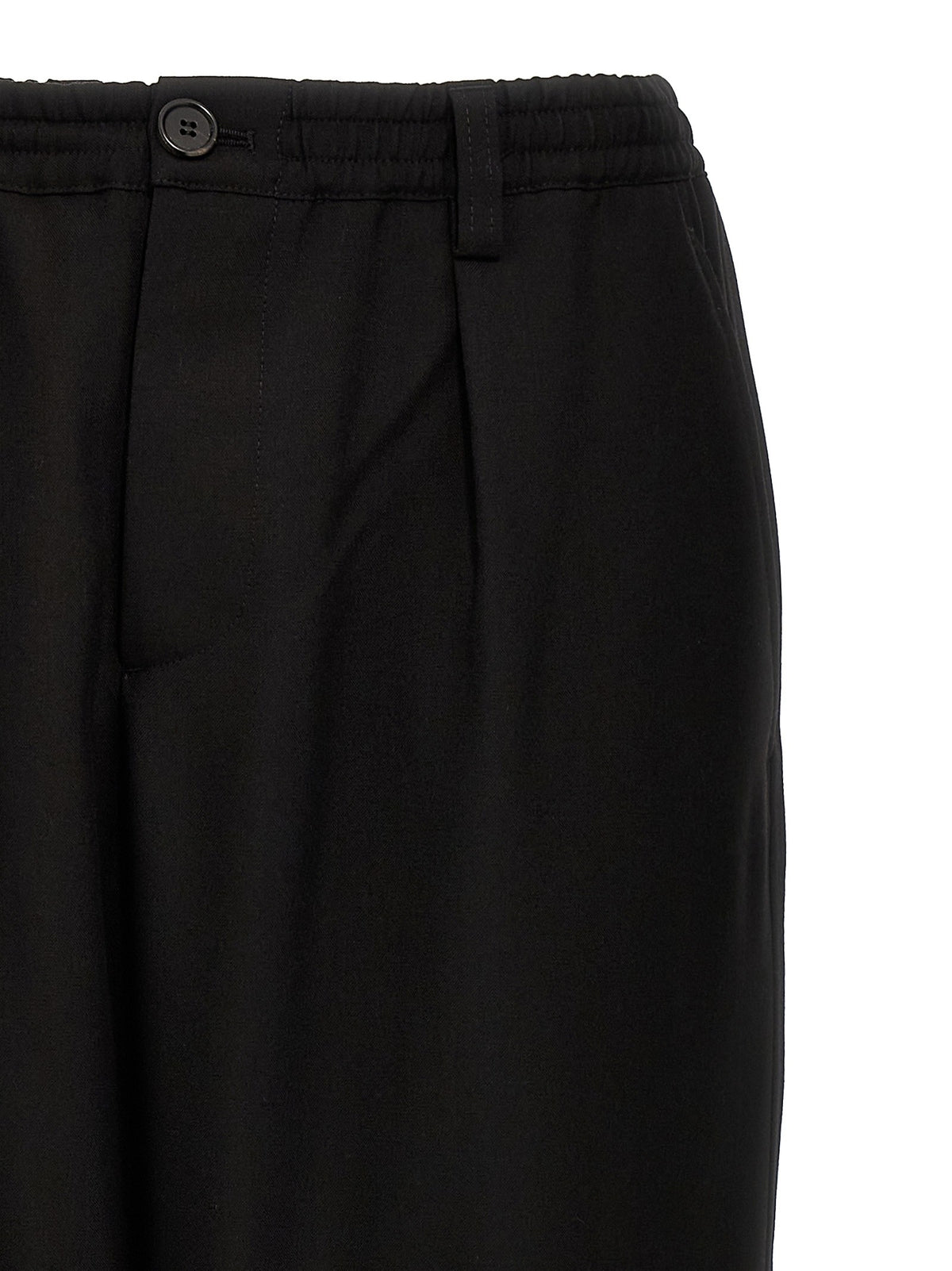 Tropical wool crop pants