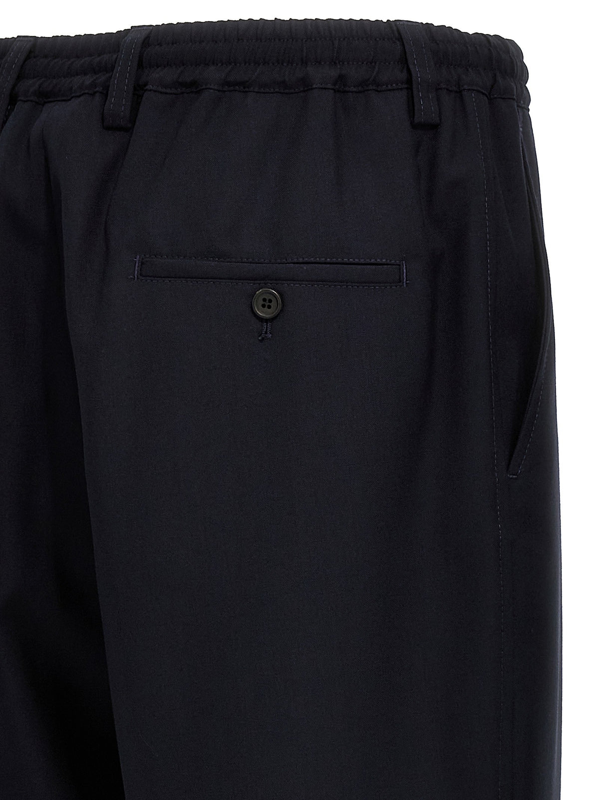 Tropical wool crop pants