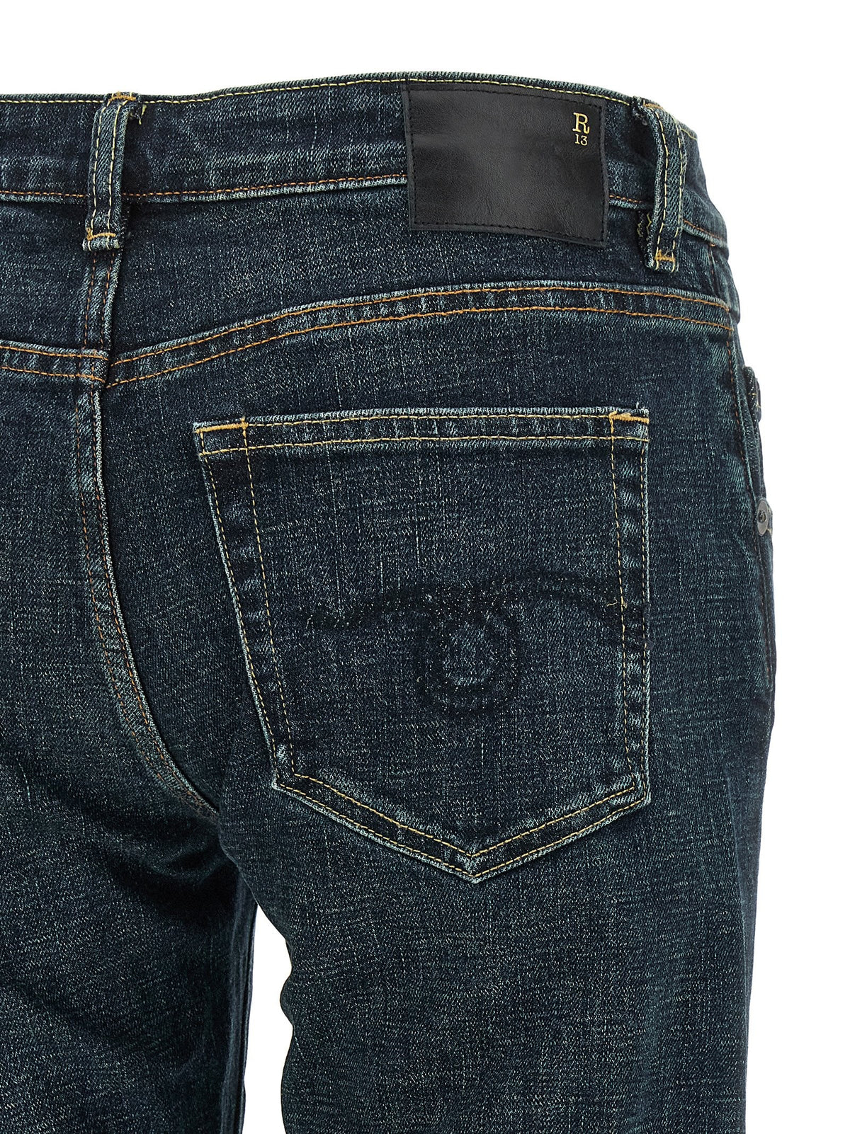 Turn up jeans